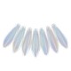 Czech Glass Daggers beads 5x16mm Crystal ab